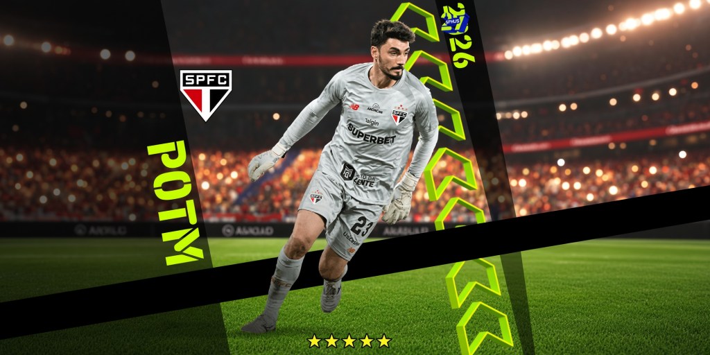 Qual o critério? Em péssima fase técnica, Rafael é escolhido Jogador do Mês em jogo Efootball 2027 1 grok image 71d6765e 8687 4866 9c78 35df2214514e